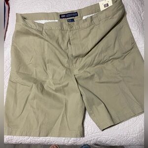 NWT Faded Glory Men's Khaki Flat Front Shorts